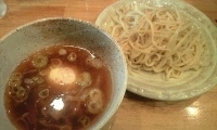 「醤油つけめん￥650」@つけめん・らーめん かもんの写真