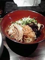 「黒豚燻辛油麺」@黒豚豚骨らあめん Bamboo!Youngの写真