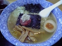 「梅しおラーメン」@手もみラーメン もりもり亭の写真