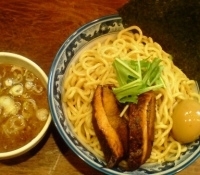 「特製つけ麺（大盛）」@中華そば 旋の写真