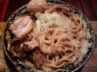 「爆盛油脂麺（850円）」@らーめん 平太周 味庵の写真