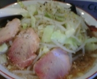 「とんこつ正油らーめん」@ら〜めん ぽっぽっ屋 晴海トリトン店の写真