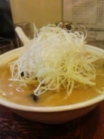 「ネギみそラーメン700円（大盛りサービス）」@繁の写真