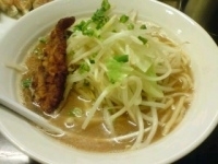 「限定ラーメン（味噌パーコー麺）」@らーめんの円熟屋 大里店の写真