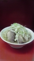 「ラーメン（小）+小豚+野菜+ニンニク」@ラーメン二郎 大宮店の写真