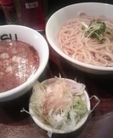 「あつもり+味玉+ネギ」@つけめんTETSU 千駄木本店の写真