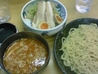 「辛味噌つけあつ（中盛）+3種盛」@つけ麺道 五郎の写真