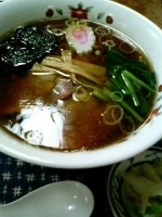 「醤油ラーメン 600円」@天山の写真