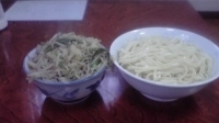 「野菜つけ麺（大）900円」@ラーメン ひかりの写真