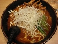 「激辛カレー麺」@支那そば きび ラーメン国技館店の写真