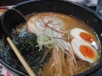 「ひろやらあめん+元気玉(サービス)」@海と大地のらあめん ひろやの写真