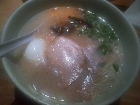 「白丸元味 味玉」@博多一風堂 池袋店の写真