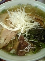 「塩ラーメン大盛 800円」@軍鶏ラーメン美幸の写真