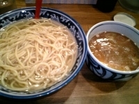 「濃厚つけめん（大盛） あつもりに変更」@濃・淡つけ麺 三四郎の写真