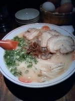 「ラーメン+厚切焼豚」@ラーメン 唐そば 公園通り店の写真