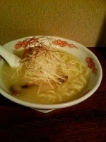 「鶏白湯ラーメン 750円」@麺・酒処 ぶらりの写真