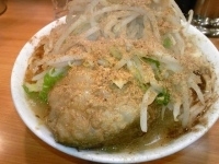 「小ラーメン+魚粉（ノーコール）」@ラーメン二郎 八王子野猿街道店2の写真