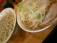 「小つけ麺（ノーコール）」@ラーメン二郎 八王子野猿街道店2の写真