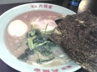 「醤油らーめん」@横浜 六角家 御徒町店の写真