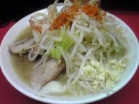「ラーメン（野菜ニンニク唐辛子）」@ラーメン二郎 大宮店の写真