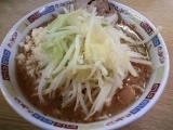 「小ラーメン（ヤサイハンブン）」@ラーメン二郎 栃木街道店の写真