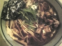 「本節肉そば（750円）」@麺行使 伊駄天 立川の写真