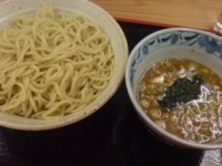 「つけめん（あつもり,大盛,400g）\800」@つけめん・らあめん 福は内の写真