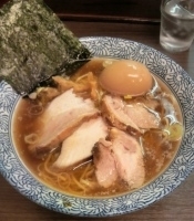 「チャーシューメン+煮玉子」@頓知房の写真