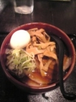 「醤油チャーシュー麺+メンマ」@拉人の写真