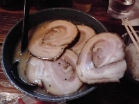 「博多チャーシュー麺（硬め） 830円」@たつ屋の写真