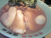 「チャーシュウ麺&味玉」@横浜家系 元町家の写真
