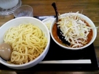 「味玉辛味噌つけめん大盛り」@味噌麺処 花道庵の写真