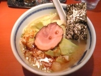 「豚骨ラーメン 690円」@たけちゃんにぼしらーめん 調布店の写真