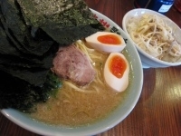 「味玉らーめん￥750+のり増し￥100 & ネギマヨチャーシュー」@横浜らーめん 上州田村家の写真