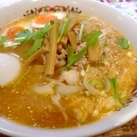 「味噌ラーメン（750円）」@本郷ラーメンの写真