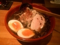 「味玉黒味噌ラーメン」@黒味噌らーめん 初代けいすけ 品川店の写真