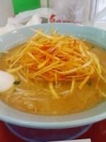 「ねぎ味噌ラーメン+サービスライス660円（キャンペーン価格）」@くるまやラーメン 奥戸店の写真