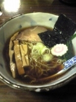 「醤油ラーメン」@拉麺酒房 熊人の写真