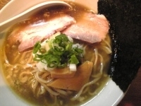 「背脂煮干しらーめん（700円）」@青樹の写真