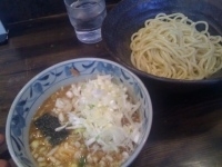 「つけ麺+味付玉子+刻みねぎ（900円）」@狼煙 〜NOROSHI〜の写真