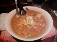 「香り味噌らーめん 大盛り （950円）」@北の大草原 四谷店の写真