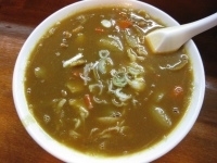 「カレーラーメン（￥650）」@手打ラーメン成味の写真