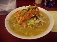 「みそキムチらーめん」@九州大分ラーメン 麺恋亭 中華街店の写真