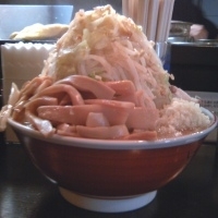 「ラーメン 600円  大盛りダブル 大盛 100円  大盛 10」@らーめん大 東小金井店の写真