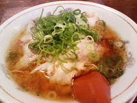 「しょうゆ中華そば+ミニチャーハン」@希望軒 三宮センタープラザ店の写真