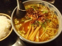 「カレ〜麺大盛（期間・数量限定）+白飯」@七重の味の店 めじろ 代々木店の写真