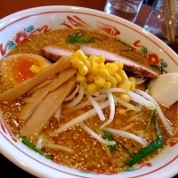 「特製こってり味噌らーめん（900円）」@らーめん登楽 ふみやの写真