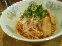 「ピリカラ油そば」@甚六亭の写真