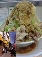 「ラーメン（ヤサイマシマシニンニクマシマシアブラ）オープン価格10」@ラーメン大 我孫子店の写真