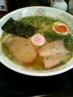 「塩そば 700円」@手打ち中華そば 味楽の写真